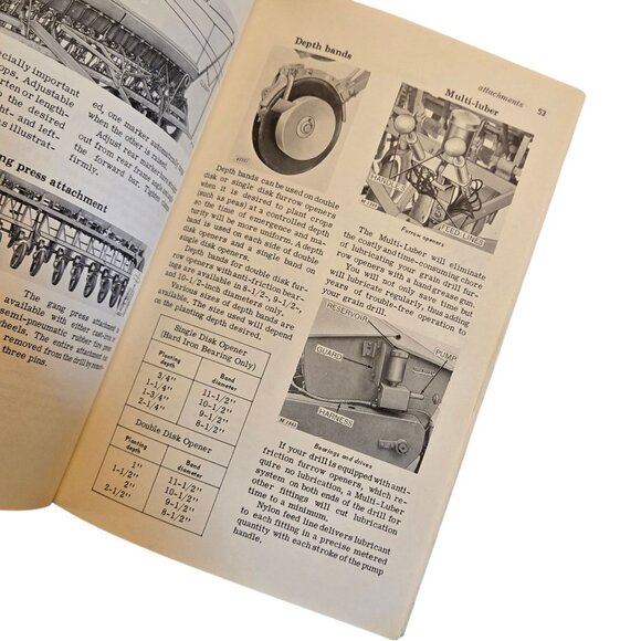 John Deere Operators Manual B BA FBB DFB DRA End Wheel Grain Drills Service Book - Picture 10 of 15
